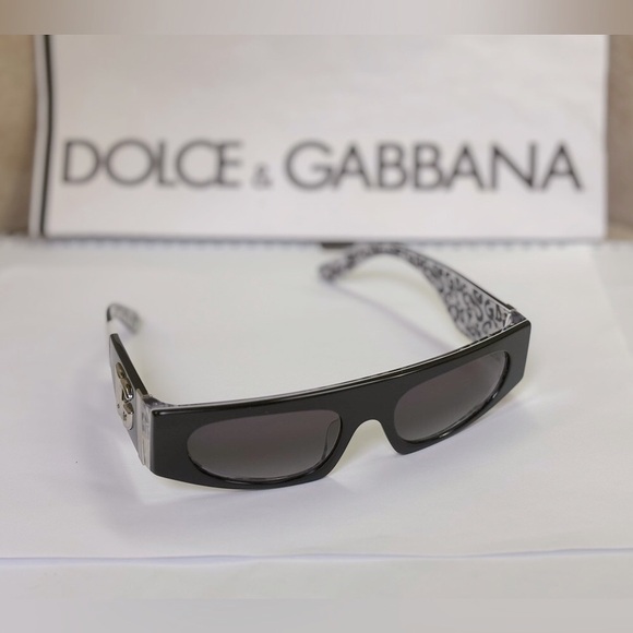 New Dolce & Gabbana DG4411 3389/8G Black on New Graffiti - Picture 2 of 16